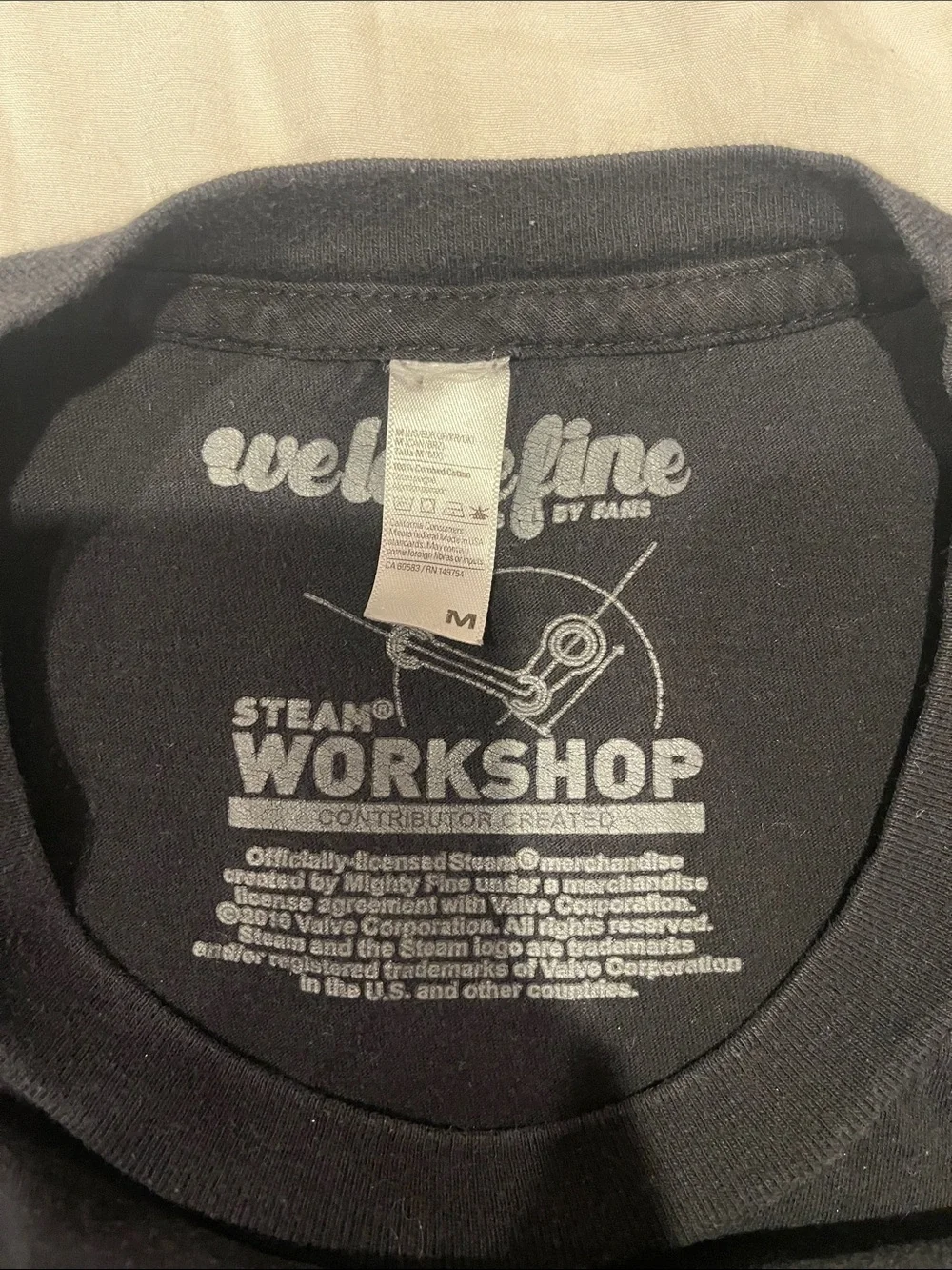 Kids Black Graphic Band Tee